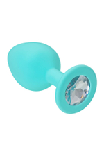 Мятная анальная втулка Cherr - 8 см.