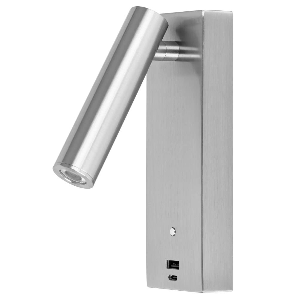 Citilux Декарт CL704432 LED USB Светильник с выключателем Матовый Хром