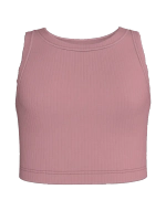 Летний кроп топ трикотажный детский варенка