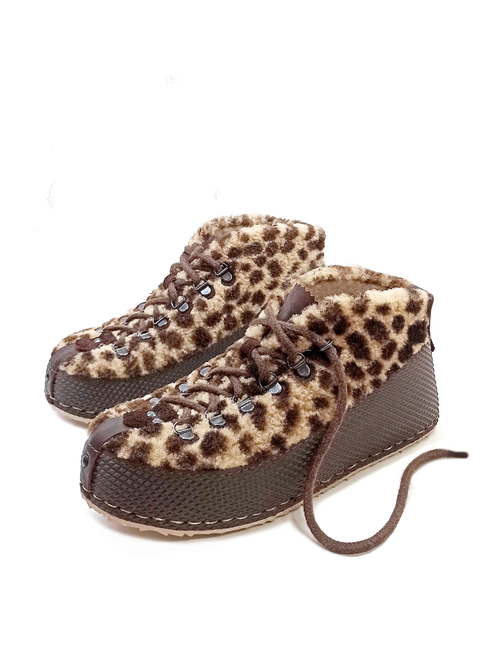 Ботинки меховые "Animal"