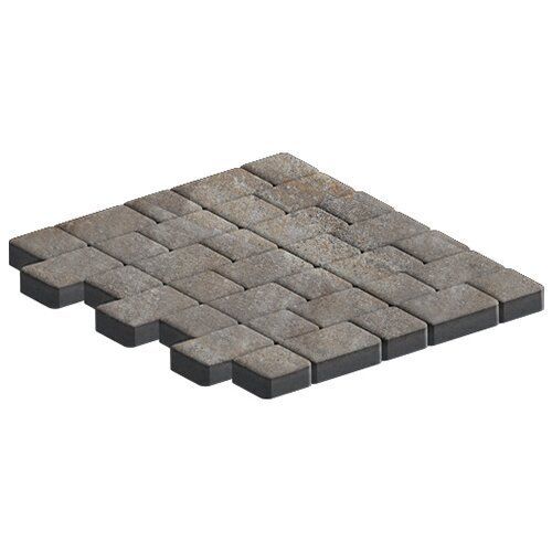 Тротуарная плитка Инсбрук Альт Дуо, 40 мм, ColorMix Берилл, гладкая