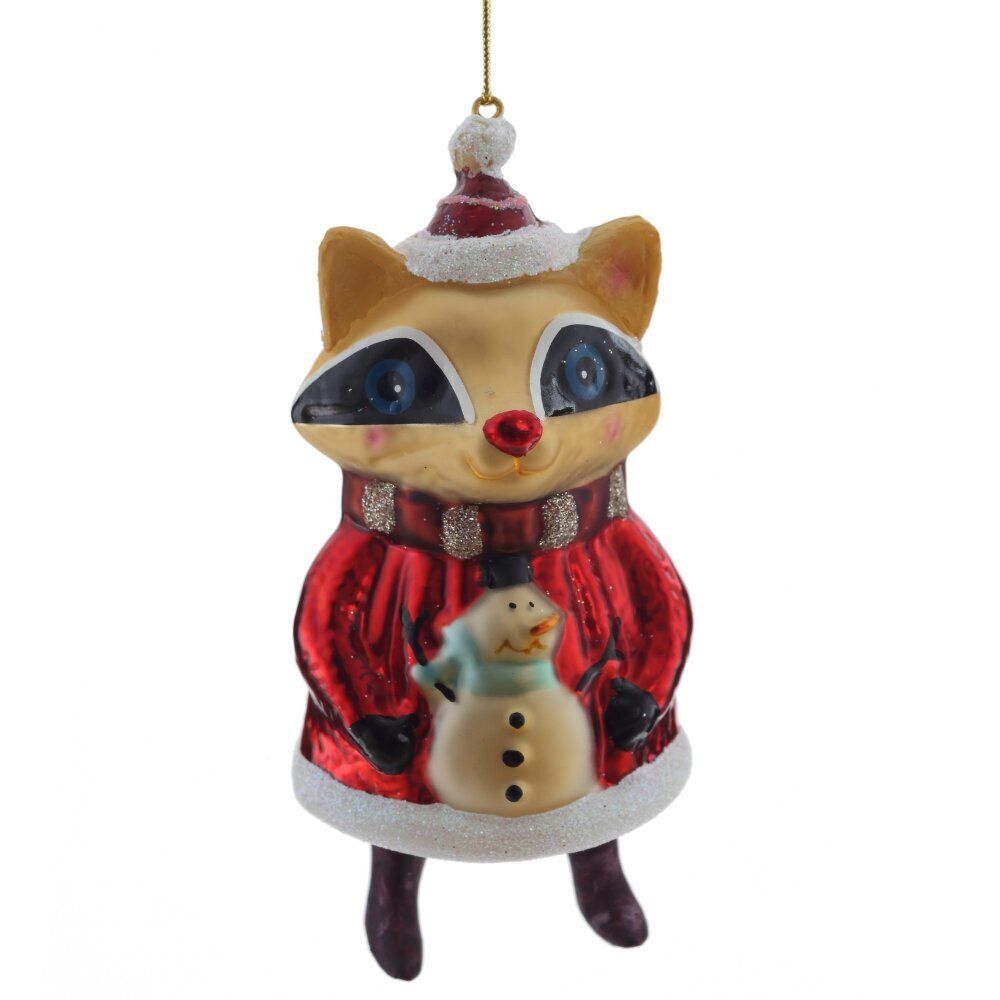 GAEM Украшение новогоднее "Енот", L6,5 W6,5 H13,5 см