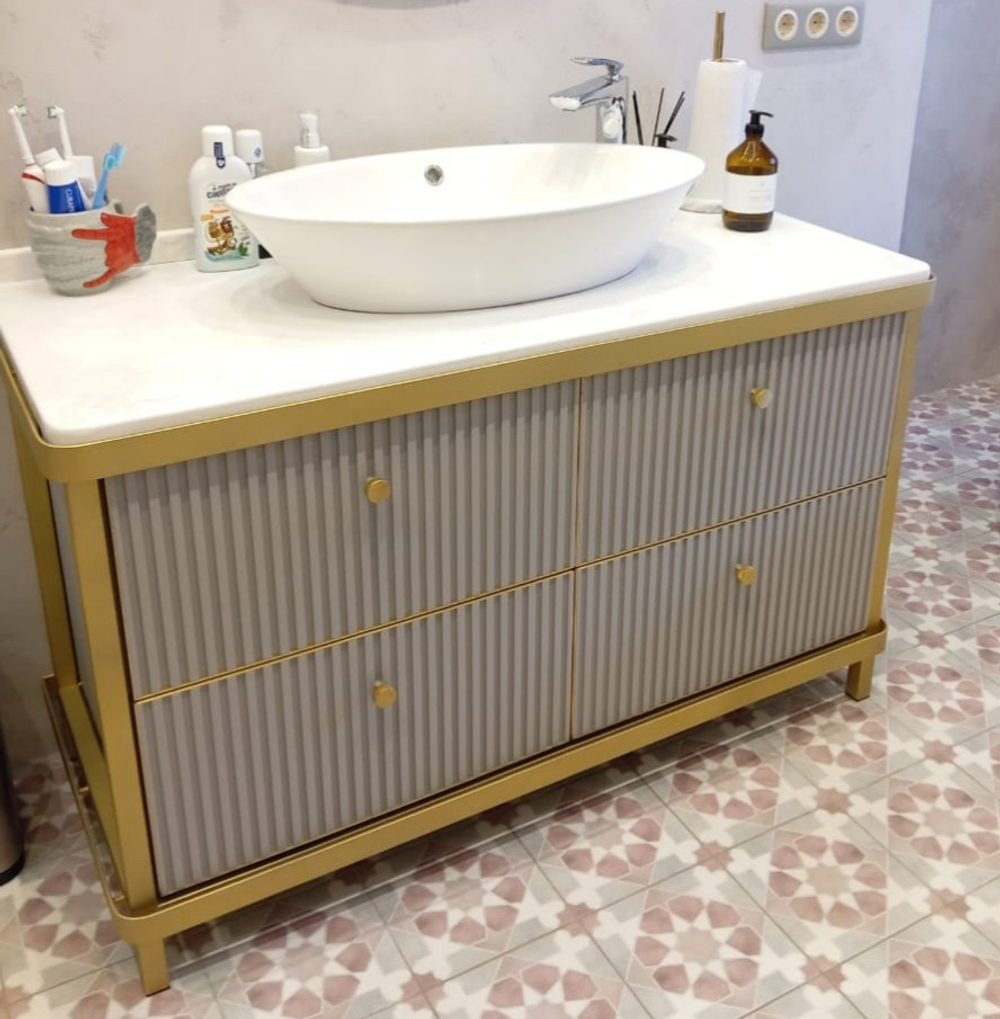 Тумба с раковиной напольная