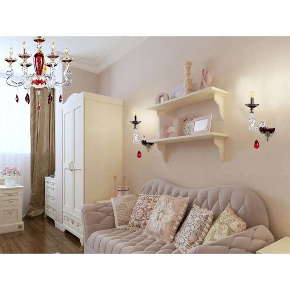 Подвесная люстра Divinare Simona 5125/10 LM-6