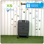 Маленький чемодан Mironpan-G, Серый, S (полипропилен)