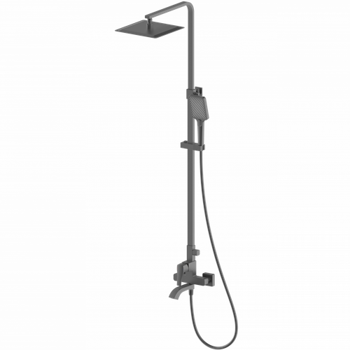 Душевая система WONZON & WOGHAND FLEX, Темный графит (WW-88047072-BGM)
