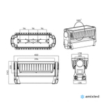 Стробоскоп сценический Amixled IP STROBE