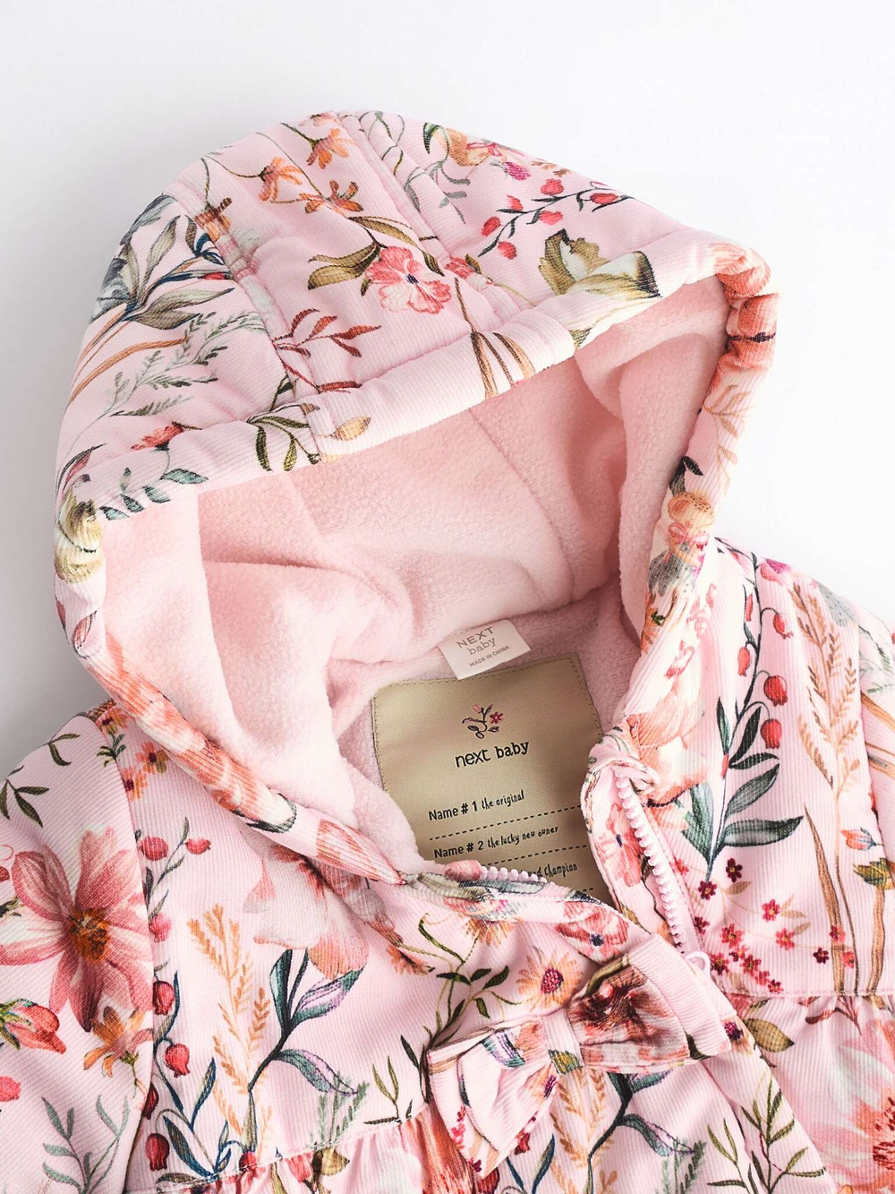 Комбинезон теплый для девочки Next K91-453, Розовый