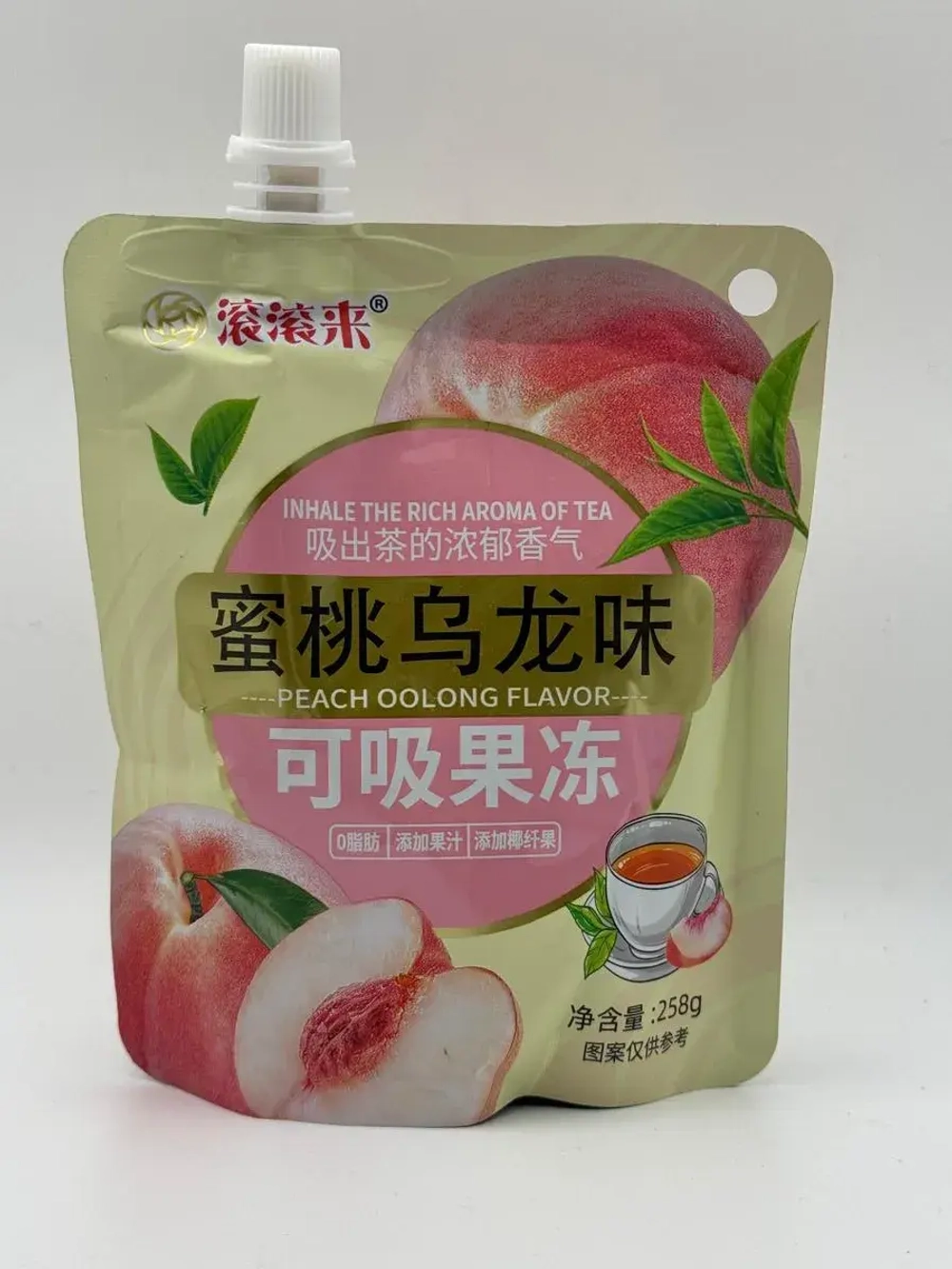 Желейный десерт со вкусом чая Улун и Персика 258 г