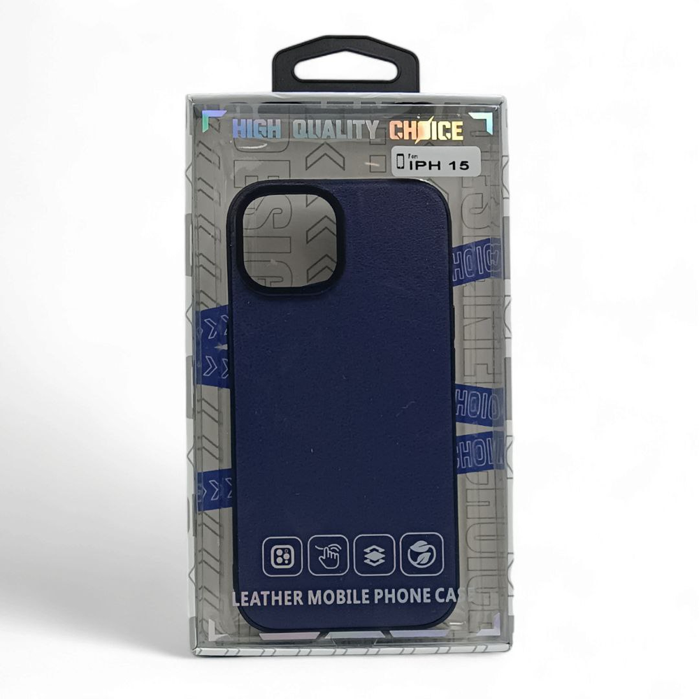Накладка LETHER HIGH QUALITY CHOICE iPhone 15 Pro Max