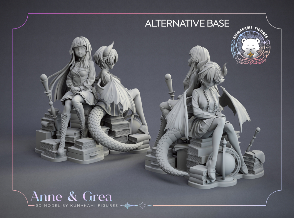 Granblue Fantasy Diorama - Anne & Grea