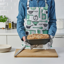 IKEA MÅNTAGG  (ИКЕА МÅНТАГГ)  -  Форма для выпечки, антипригарное покрытие темно-серого цвета, 1,9 л