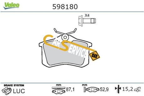 VALEO - 598180