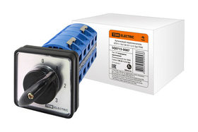 Кулачковый переключатель КПУ11-16/136 (0-1-2-3 3Р) с перемычкой TDM SQ0715-0087