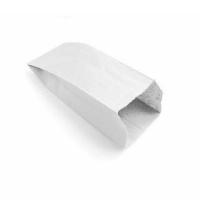 Пакет бумажный ЭДП 80х45х185 БЕЛЫЙ (комплект 100 шт)