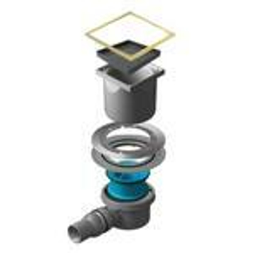 Трап точечный PESTAN Confluo Standard 15Х15 Ceramic 1 Gold