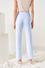 3976 Брюки женские (жемчужно-голубой)