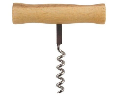 Штопор ELICA, 9х9см, нерж.сталь, деревянная ручка 985955 Mallony