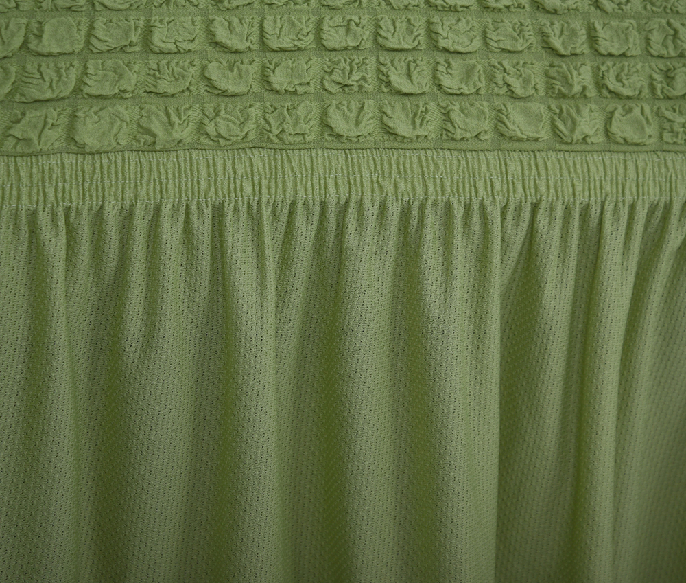 Чехол на угловой диван, цвет Зеленый светлый