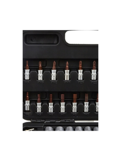 Набор торцевых головок и бит 46 предметов Gigant, Сталь Cr-V, GAS 46