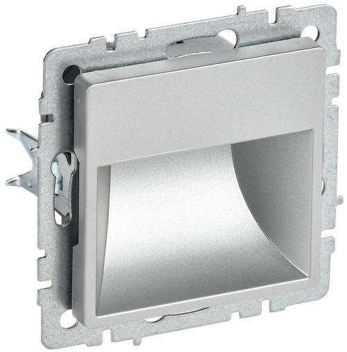 BRITE Подсветка светодиодная встраиваемая ПЛ20-БрА алюминий IEK