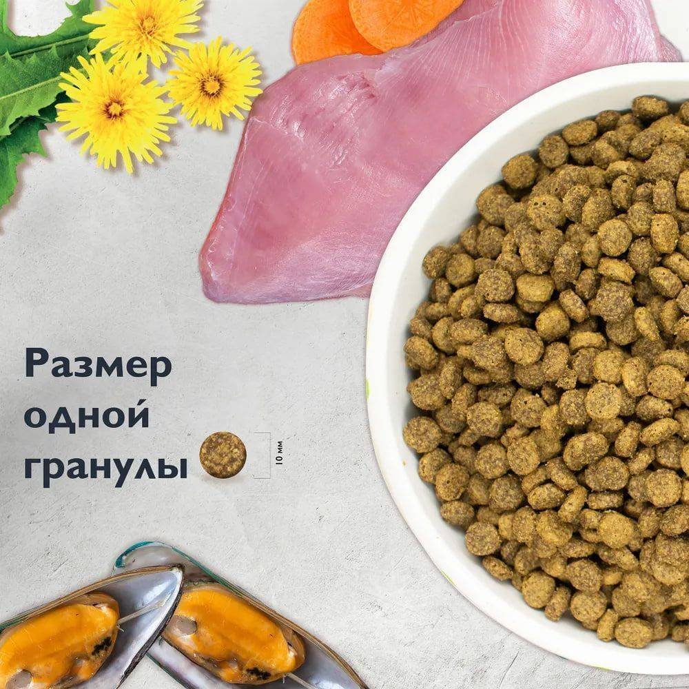 Сухой корм для стерилизованных кошек с индейкой Cat Sterilised MONOPROTEIN Metabolic BRIT CARE 1,5кг