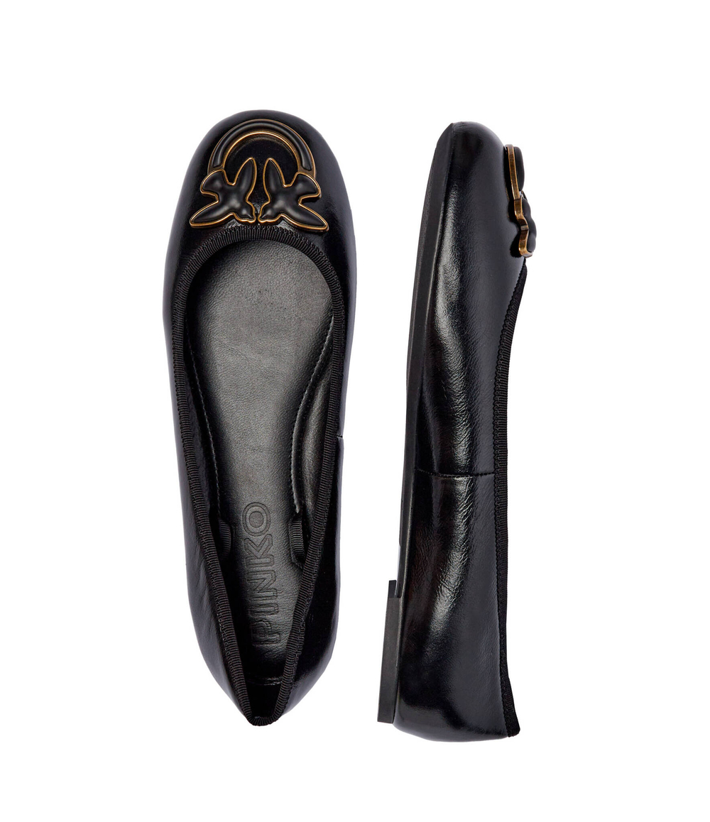 Кожаные балетки Pinko - черный(SD0111 P043)