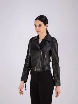 Косуха кожаная из натуральной кожи Турция