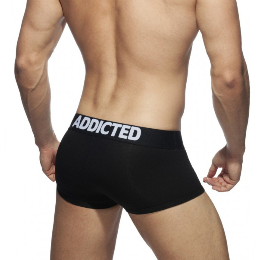 Мужские трусы хипсы черные Addicted AD5021-2