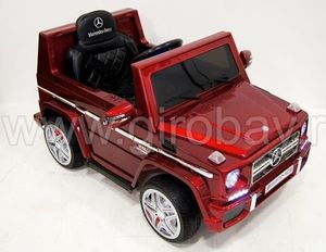 Детский электромобиль River Toys Mercedes-Benz-G-65-LS528 красный