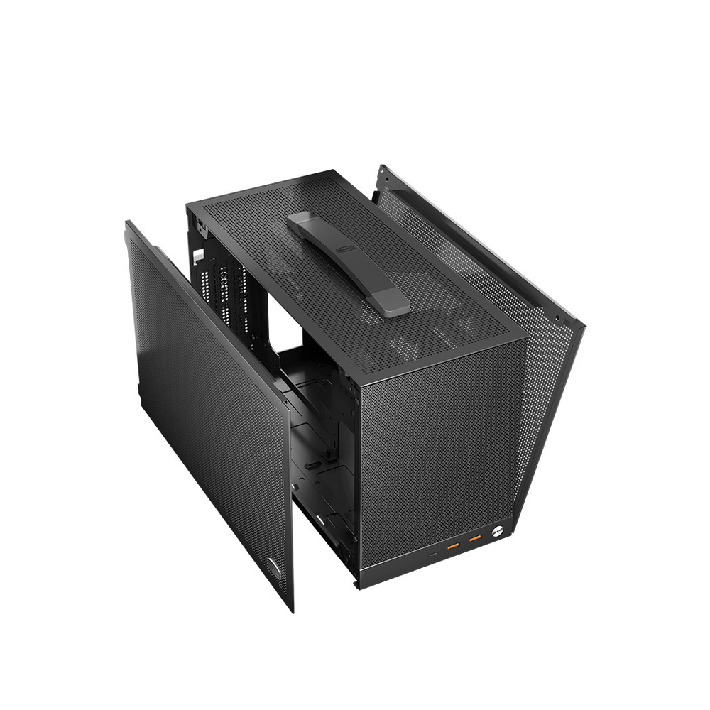 Корпус mini-ITX PCCooler K101 MESH GY 3F