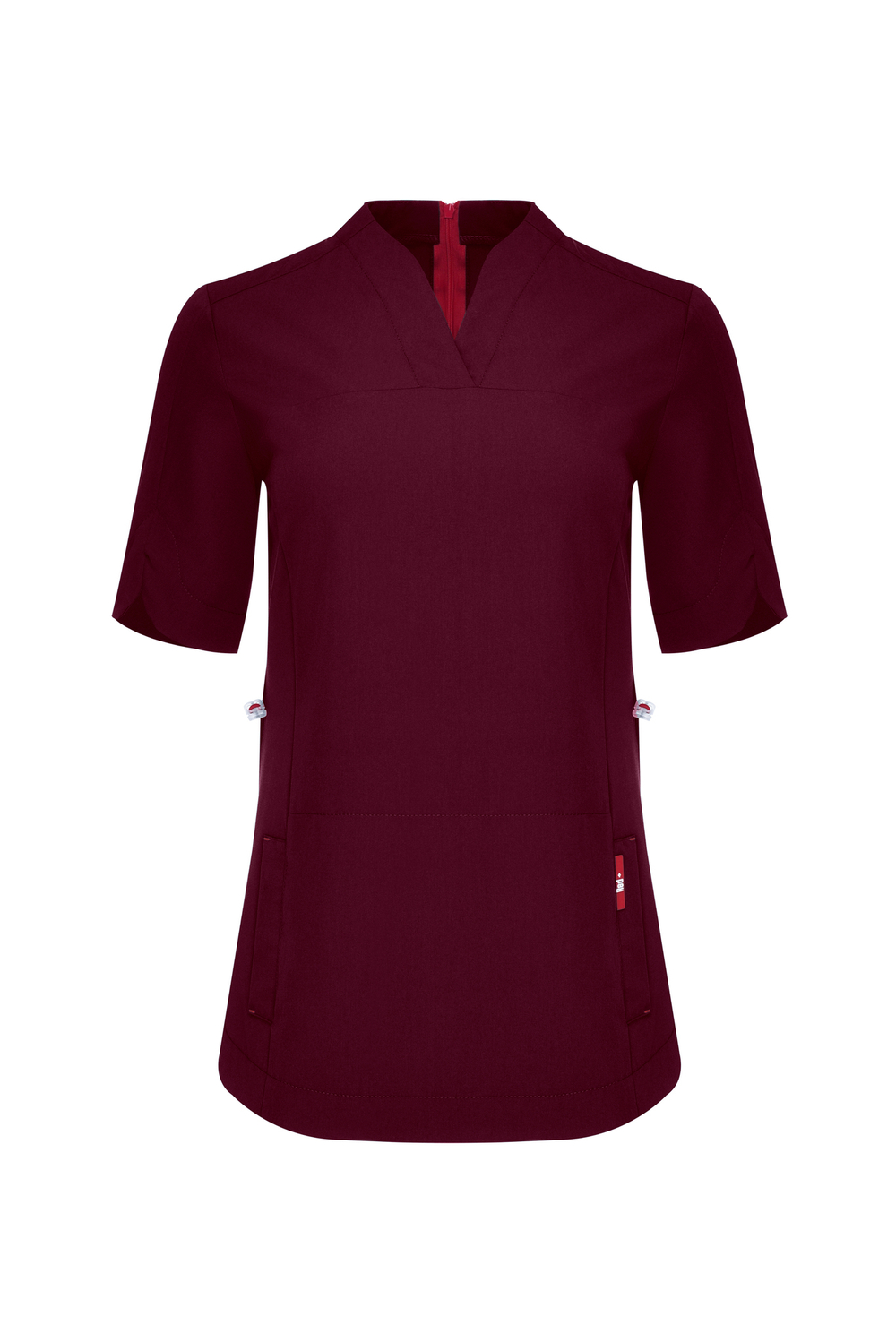 Топ медицинский женский Ньюлук, бордо