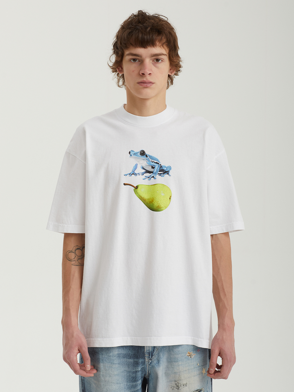 Мужская Футболка Frog Pear