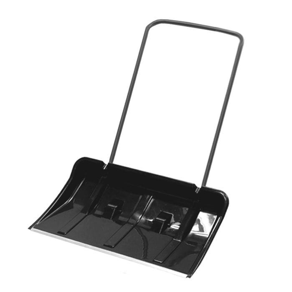 Скрепер для снега на колесиках 790*450 черный