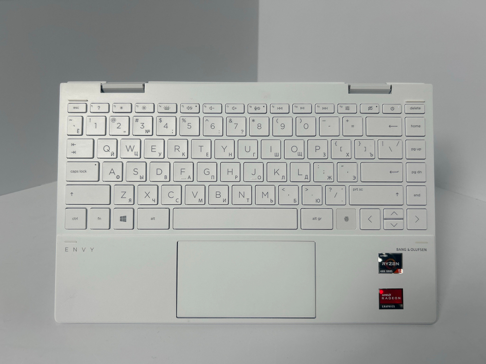 Ноутбук-трансформер HP ENVY x360 Convertible 13-ay0023ur (22M55EA) 13.3"/AMD Ryzen 5 4500U/RAM 8 GB/SSD 512 GB/Radeon Graphics/1920x1080/IPS/Windows 10/Подсветка кл-ры:LED/Белый. Состояние: B2