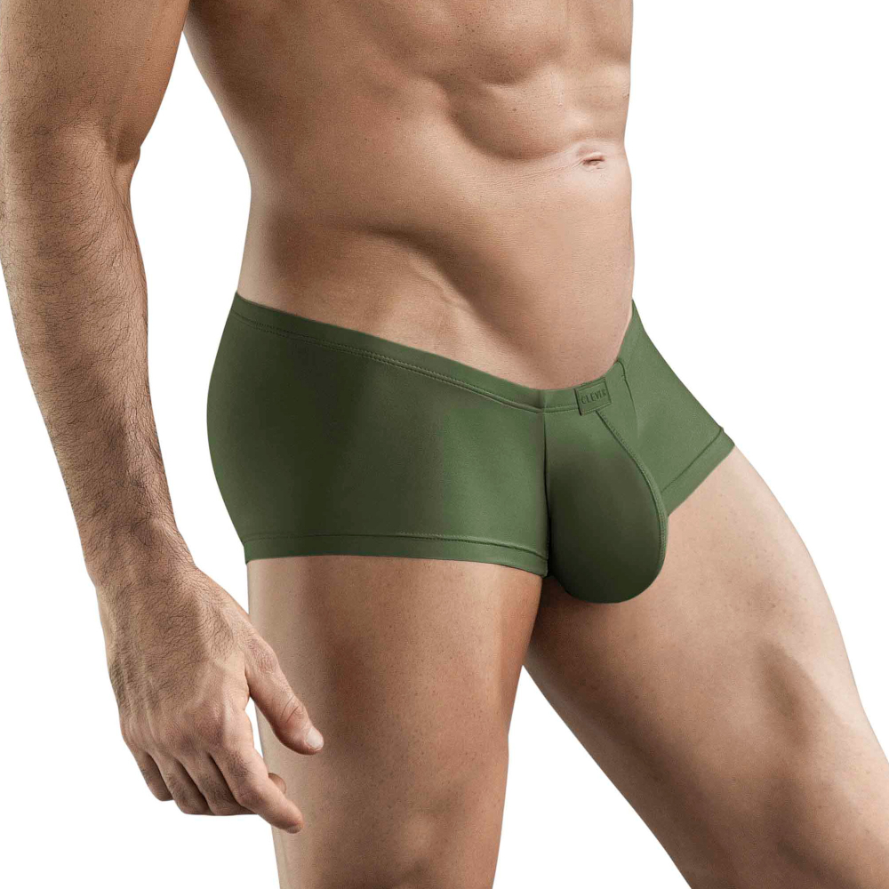 Мужские трусы хипсы зеленые Clever Moda MAYA TRUNKS 178010