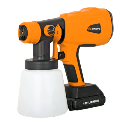Краскопульт аккумуляторный АКП-20Li (в комплекте 1 АКБ и ЗУ) Вихрь