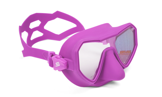 Маска Salvimar NEO, пурпурная, АНТИФОГ