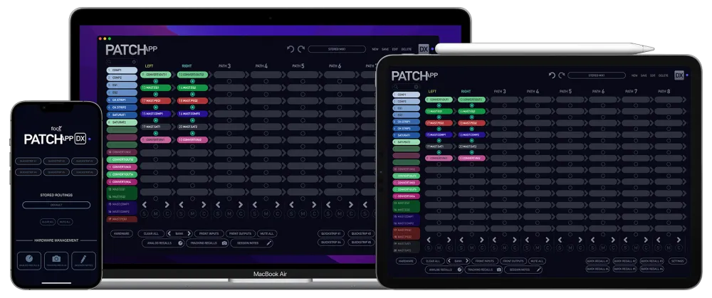 Flock Audio PATCH APP DX