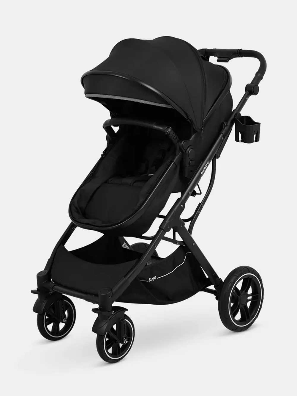 Коляска трансформер 3в1 Rant Basic Pulsar Plus Black