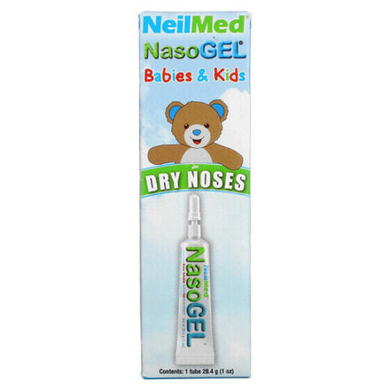 От аллергии NeilMed, Babies & Kids, назогель от сухости в носу, 28,4 г (1 унция)