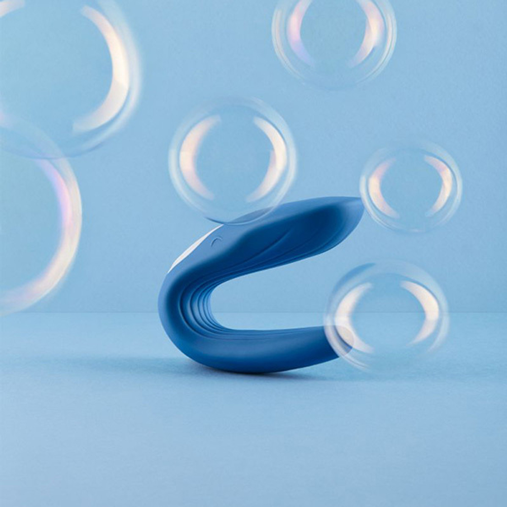 Многофункциональный стимулятор 18см для пар Satisfyer Double Whale