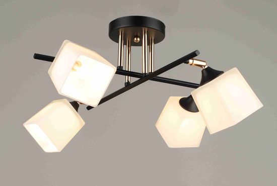 4741/4 BK+FGD (4) Люстра (RL)