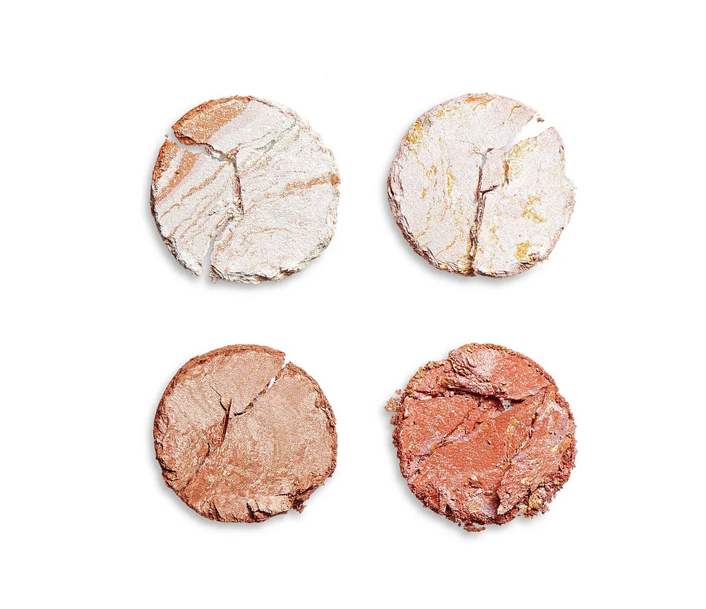 REVOLUTION MAKEUP Хайлайтер 4 в 1 CHEEK KIT, Take A Breather 8,8 гр