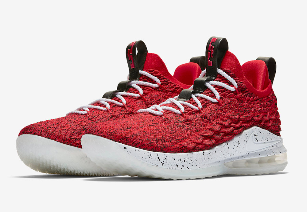 Заказать Nike LeBron 15 Low University Red