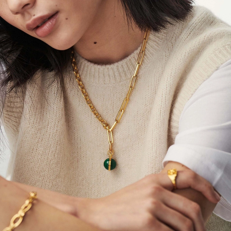 Колье Деконструированная Сфера