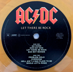 AC/DC / Let There Be Rock (50th Anniversary)(Coloured Vinyl)(LP)
