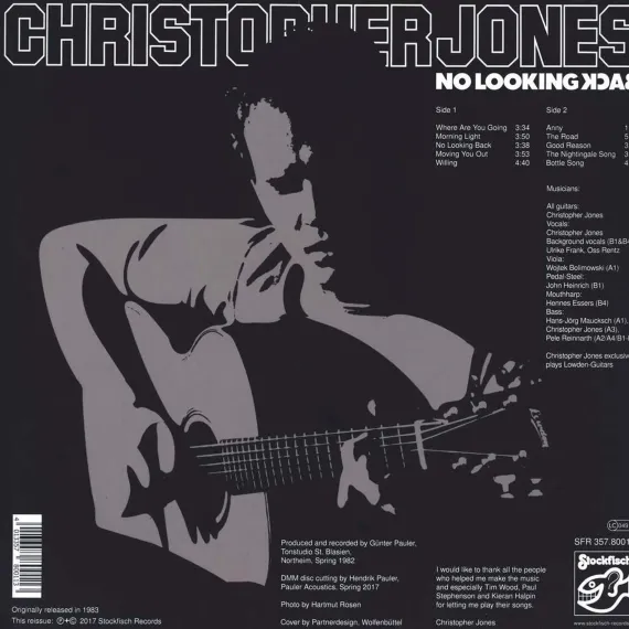 Christopher Jones - No Looking Back 180g LP