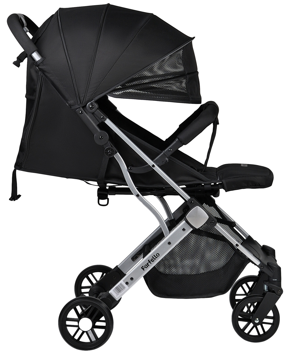 Коляска прогулочная Farfello Comfy Go, черный Артикул: CG-35