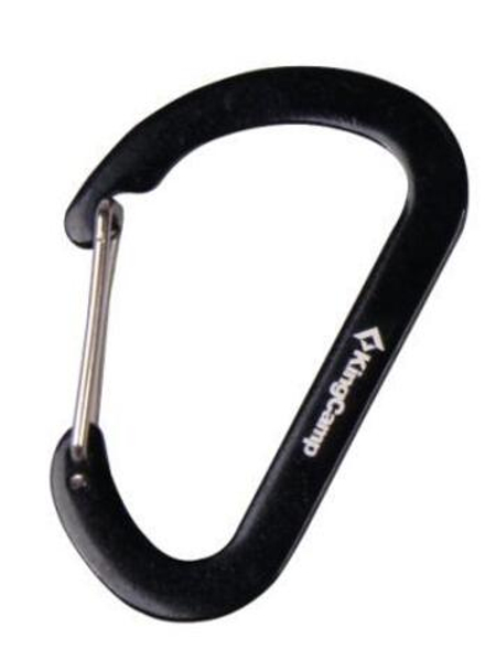 8014 D-SHAPE CARABINER брелок-карабин King Camp